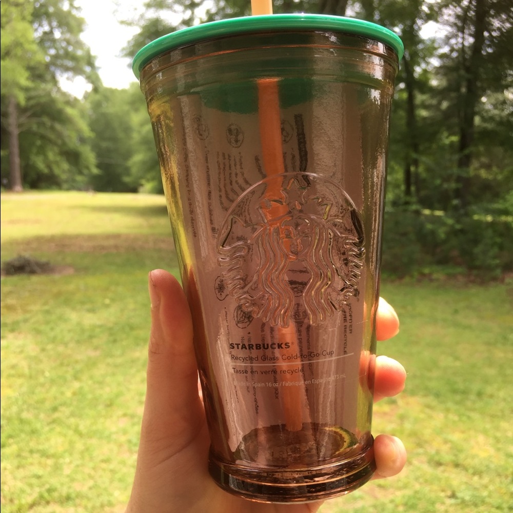 Starbucks Recycled Glass Rose Tumbler